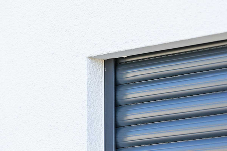 Detailansicht eines KfS Bauelemente Rollladen