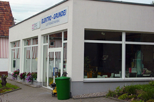 Schaufenster mit Oberlicht