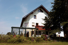 Wintergartenfenster mit Panoramaverglasung