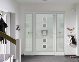 Qualitäts-Haustür mit Ganzglas kaufen