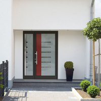 Moderne Eingangstür mit Glaseinsatz kaufen