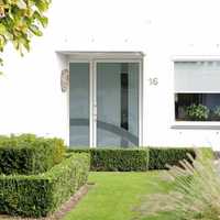 Haustür weiß mit Ganzglas kaufen
