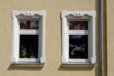 Oberlichtfenster in weiß