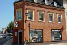 Schaufensterverglasung an einem Laden