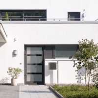 Außentür mit modernem Glasdesign kaufen