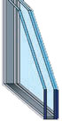 Sicherheitsglas für Fenster